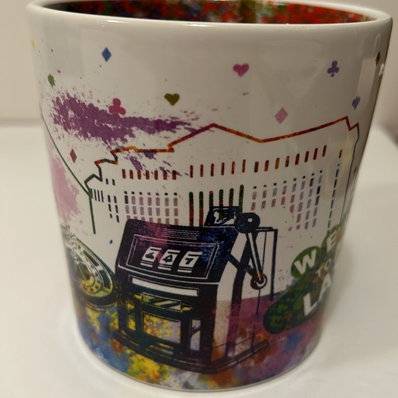 Los Vegas Themed 16 OZ Coffee Cup - Picture 5 of 6